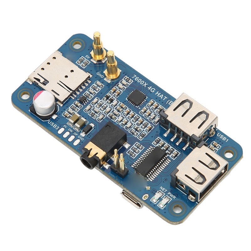 SIM7600GH 4G HAT 4G 3G 2G Support GNSS Positioning Global