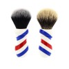 Yaqi Resin Barber Pole Style 24mm Tuxedo Knot Synthetic Shaving