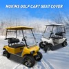 NOKINS Golf Cart Seat Covers Leather Front Seat Cover Fit
