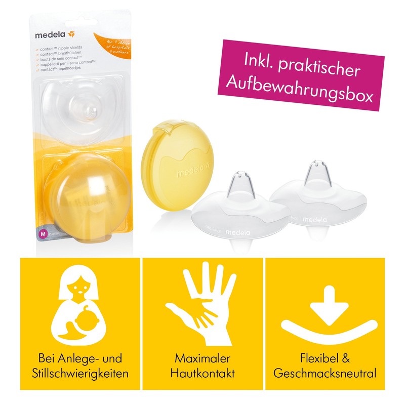 Medela Contact Nipple Shield with Storage Box L l