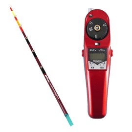 Friday Wakasagi Refill Tip 8.3 inches (21 cm) 1 & Happison Electric Reel Set of 2 (wakasagi-friday-21set) | Red S 0.02 - 0.2 oz (0.5 - 5 g)