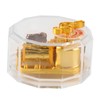 Acrylic Music Box Exquisite Beautiful DIY Clear Musical Box for