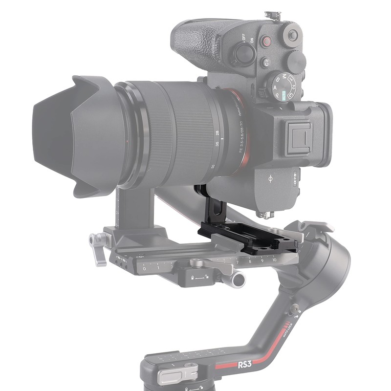 FOTGA Quick Release Plate L-Angle Vertical L-Bracket Plate for Sony