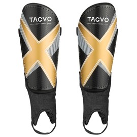 TAGVO Soccer Shin Guards for Kids Youth - Protective Soccer Equipment for Boys Girls - Adults Men Women Soccer Shin Guards - Soccer Shin Pads for Kids 3-16 Years Old Girls Boys, High Impact Resistant