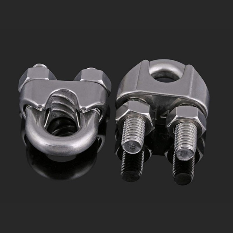 Copeflap Wire Clips, 10 Pcs Cable Fasteners, Stainless Steel Rope