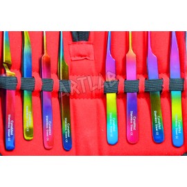DIY Tweezers for Jewelry Repair and More - Nipper Hand Repair Tool - 8pcs Set (CYNAMED)