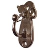 Himejiya Stainless Steel Puppy Hook (PAT.) Brown WAN-1BR