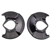 TRQ Front Brake Dust Shield Set Compatible with 2006-2011 Honda