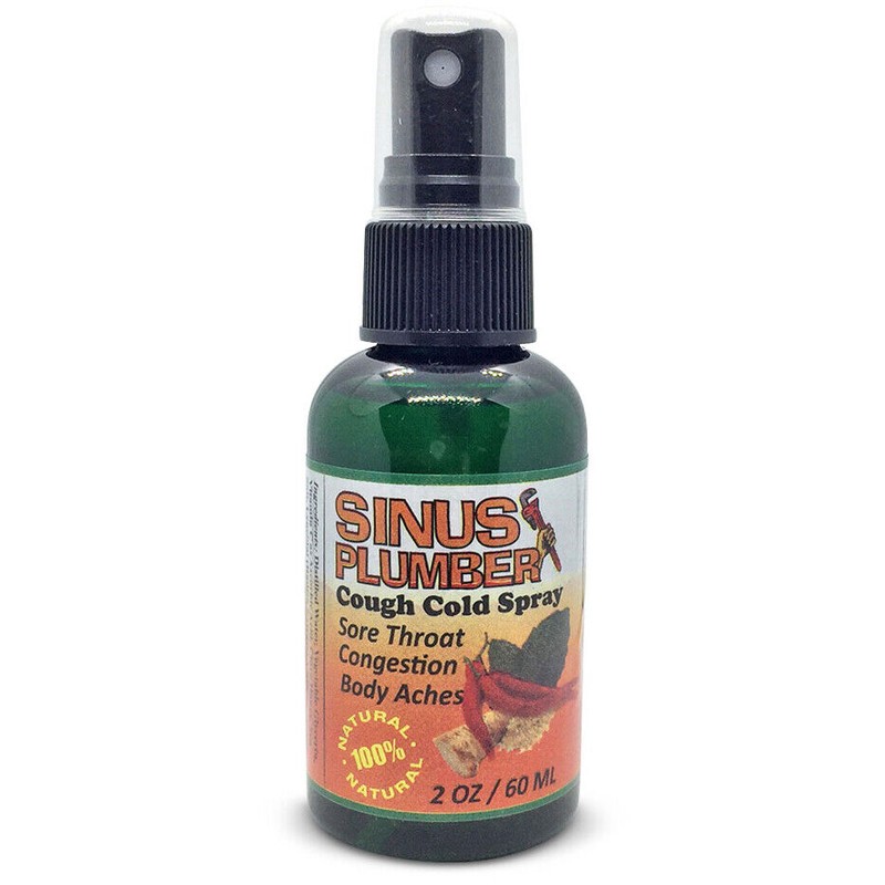 Orange Spearmint Sinus Plumber Hot Pepper Honey Cough Cold Flu