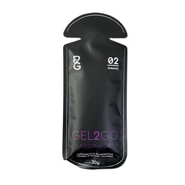 Fuel2go Gel Energético Sabor Acai Caja 30gr 20g Carbohidratos Liberación Escalonada Electrolitos Sodio 53mg Potasio 27mg 25mg Cafeína Textura Ligera