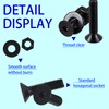 HVDHYY 1065pcs Black Bolt and Nut set M2 M3 M4