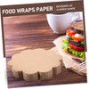 FUNOMOCYA 500pcs Greaseproof Flower Shape Baking Paper Liners for Sandwiches