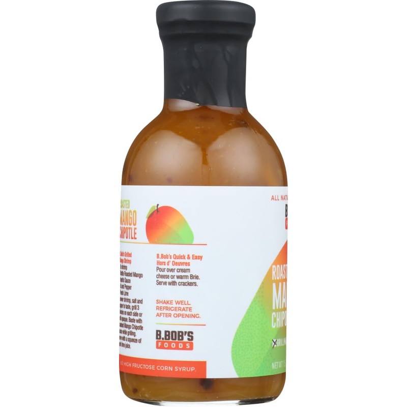 B.Bob's Roasted Mango Chipotle Sauce (Pack of 3).