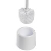Carlisle FoodService Products 36719700 Toilet Bowl Brush with Hideaway Holder,