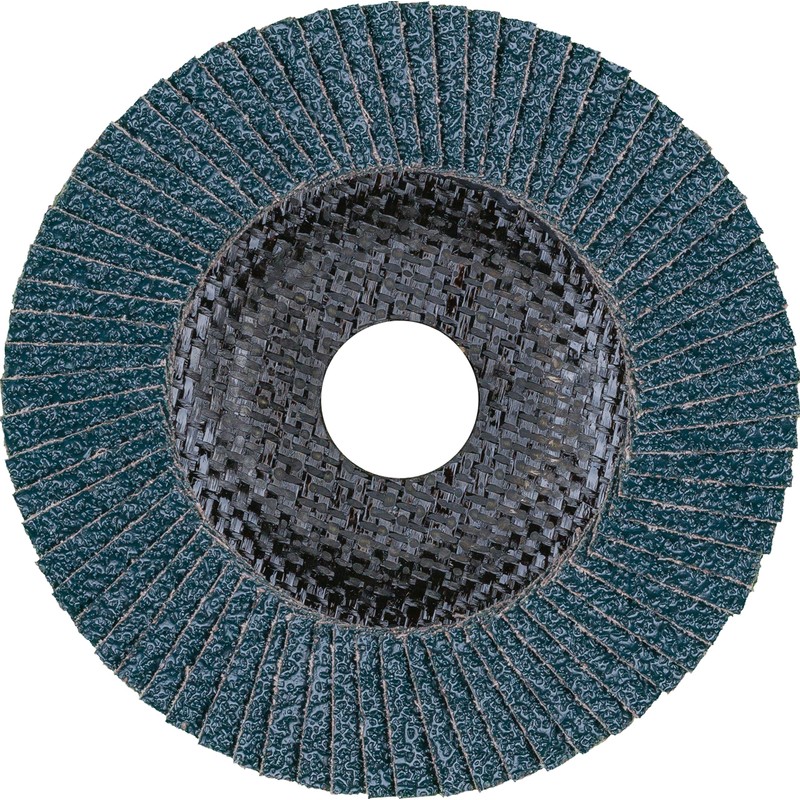 4-1/2" x 7/8" POLIFAN® Flap Disc - Flat PSF-Extra, Zirconia,