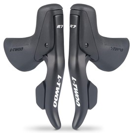 WEEROCK L-TWOO Road Bike Shift Lever 2 X 10 Speed 20 SpeedsRoad Bicycle Shifters with Brake Levers Compatible with Shimano