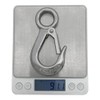KtbeYTi Pack of 2 304 Stainless Steel Lifting Hooks, Crane