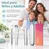 Janety Limpiador de Lengua de Acero Inoxidable, Set de 4