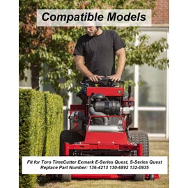 Brake Controller Fit for Toro TimeCutter Exmark E-Series Quest, S-Series Quest Lawn Mowers, Brake Control Module Replace 136-4213 130-6892 132-0935