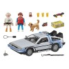 Figura Armable Playmobil Back To The Future Delorean 64 Pzas