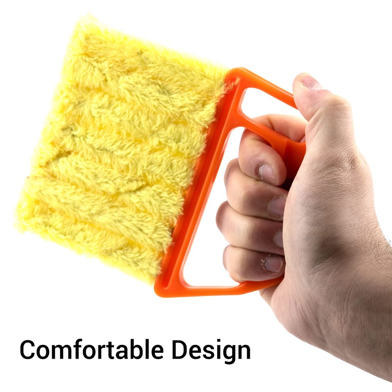 Pack of 2, Blind Cleaner 7 Finger Dusting Cleaner Tool