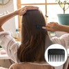 3-Piece Square Comb, Comb with Large Tooth Spacing, Antistatic Comb,