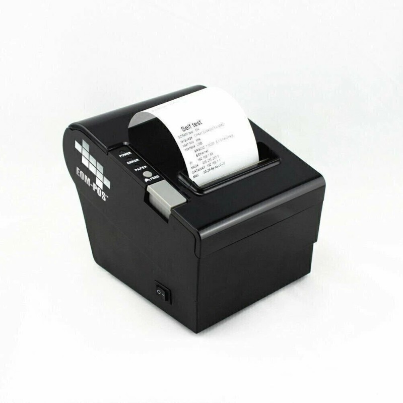 EOM-POS Thermal Receipt Printer - USB, Ethernet/LAN, & Serial Ports