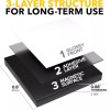 X-bet MAGNET Hyper-Sticky Magnets with Adhesive Backing - Strong Magnetic