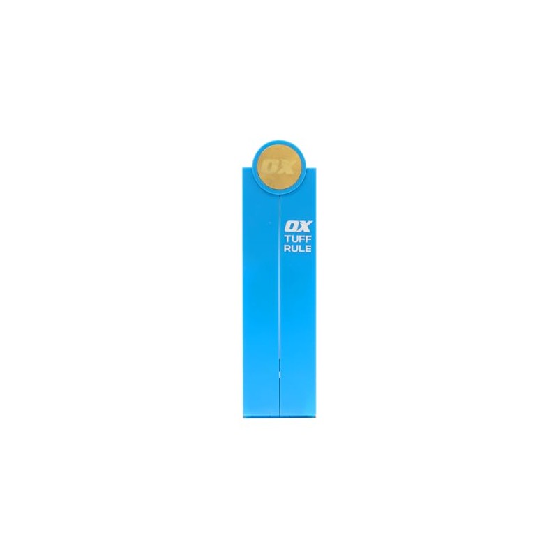 OX Pro Tuff Folding Rule Cyan, Carpenters Measuring Angle Finder