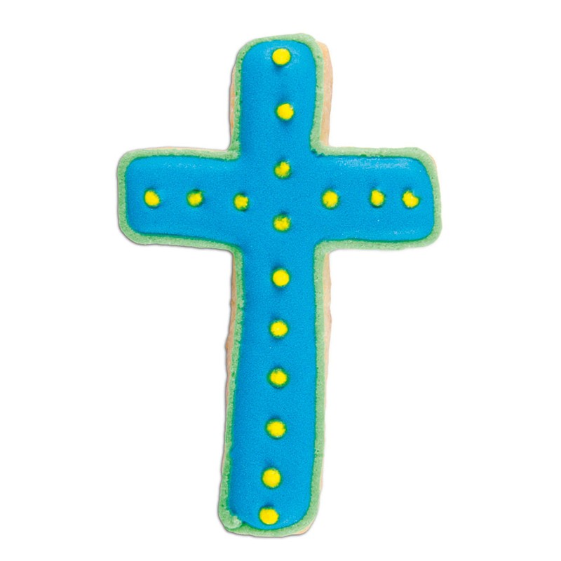 Staedter Cross Cookie Cutter, 7 cm, Stainless Steel Silver