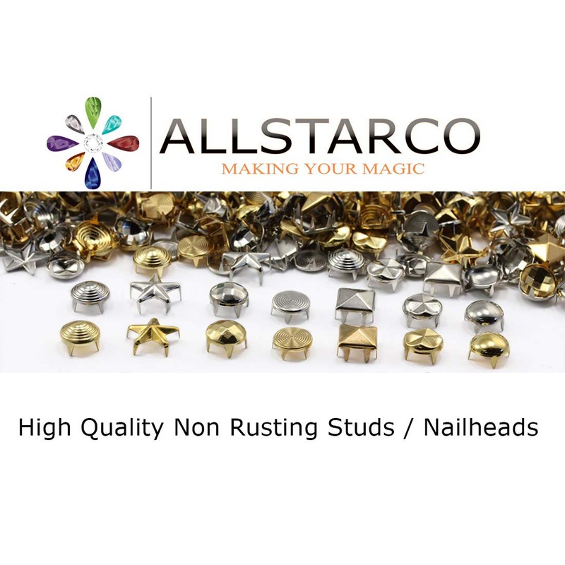 Allstarco 7mm BeDazzler Rhinestone Size 30-100pcs Sapphire