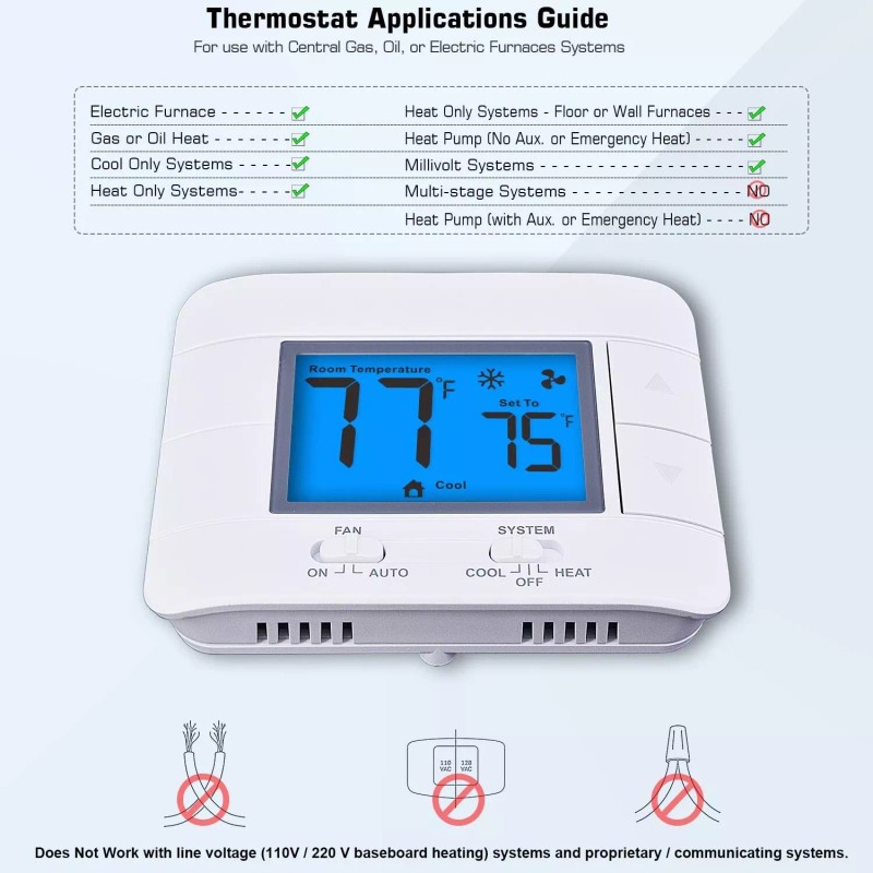 Garystat Upgraded Digital Non-Programmab