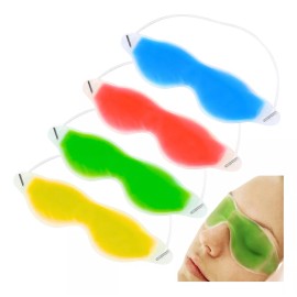 Universo en Linea Paquete 50pzs Antifaz Gel Térmico Descansa Ojos Dormir