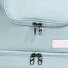 Travel Toiletry Bag Multiple Compartments Large Capacity Zipper Closure Wet