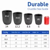 CANALHOUT 14KG Silicon Carbide Graphite Crucibles,Melt