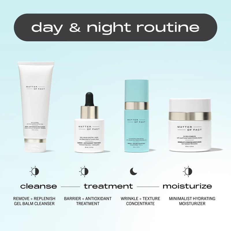 MATTER OF FACT Barrier + Antioxidant Treatment, Lipids, Bakuchiol &