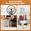 Avenuebool Replacement Parts DLC-039ATX-1 Compatible with Cuisinart 14 Cup Food