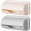 Plastic Bag Holder Wall Mounted Garbage Bag Organizer, 2Pcs Garbage