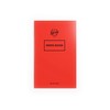 Silvine 158 x 99mm Red Memo Book - Lined (72