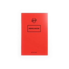 Silvine 158 x 99mm Red Memo Book - Lined (72 Pages) Pack of 3