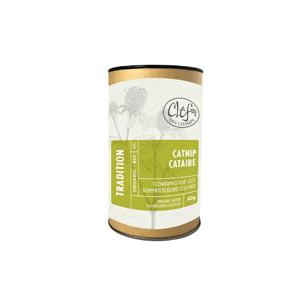 Clef Des Champs Tradition Catnip Flowering Top Cut (Loose Tea Organic) - 40g