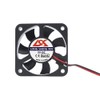 PENGLIN 2PCS 5010 Silent Brushless Cooling Fan 2 Pin Brushless
