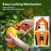VIVOSUN 2-Pack Gardening Hand Pruner Pruning Shear with Straight Stailess
