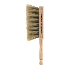 da Vinci Graphic Design Series 2486 Dusting Brush, Brown Horse Hair with Lacquered Wood Handle - Made in Germany