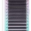 Extensión de Pestañas Soft Mixed Falsas Pestañas Cluster para Maquillaje