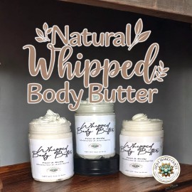 Dent Makes Cents Body Butter 8 oz Natural Made with Organic Shea For Skin Face Body Hair