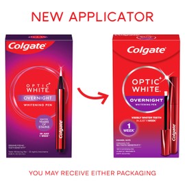 Colgate Colgate Optic White Overnight Teeth Whitening Pen, Teeth Stain Remover to Whiten Teeth, 35 Nightly Treatments