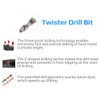 Concrete Drill Bit 1 Piece SDS+ Plus Twist Carbide Steel