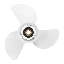 VQPROPs OEM Upgrade 13 1/2 x 15 (15 Spline Tooth) Aluminum Boat Outboard Propeller Compatible fit Yamaha Engines 60-115HP OEM Parts No.6E5-45947-00-EL,RH