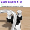 Cable Bending Tool/Wire Benders for Most 1/2 Inch Ratchet Connection